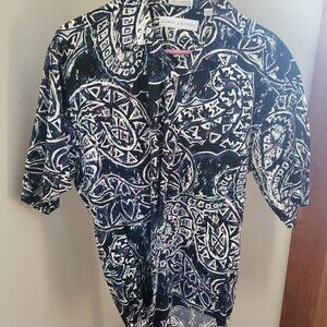 Henry Grethel Medium, mixed design short sleeve shirt